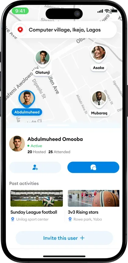 Bluelight Studio mobile app mockup 11