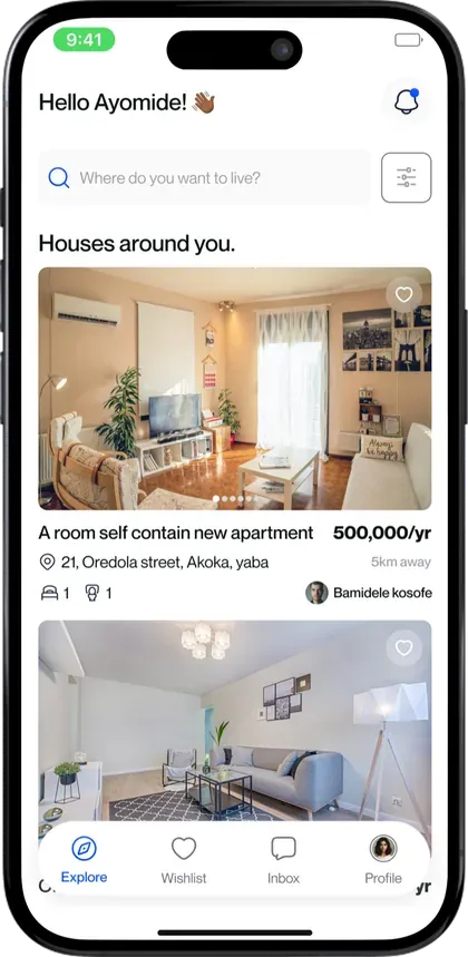 Bluelight Studio mobile app mockup 8